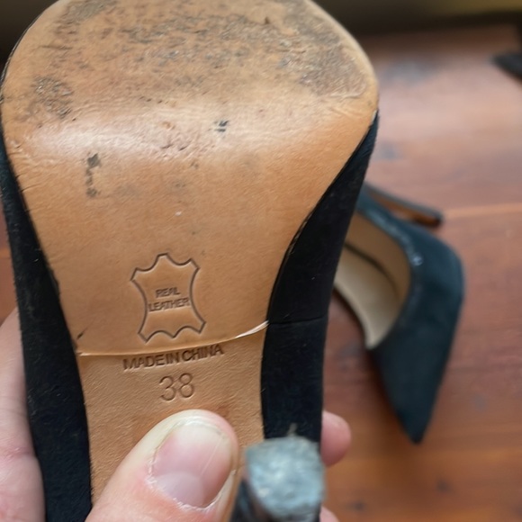 Reiss black heels. Size 38(7.5-8) - Picture 5 of 5